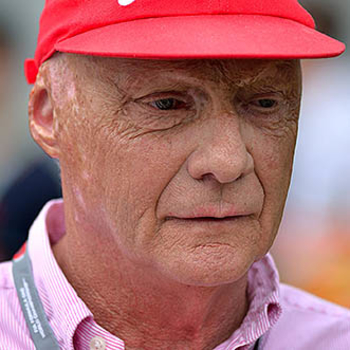 Lauda Niki 2012 mit roter Kappe